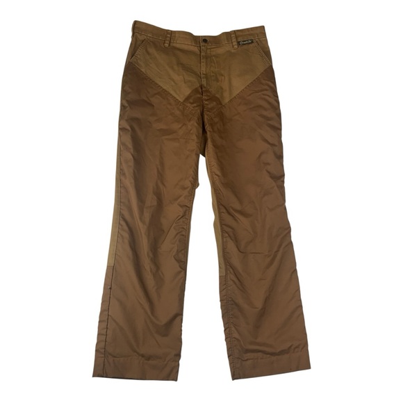 Gamehide mens size 36 reinforced denim khaki hunting pants outdoor - Picture 1 of 15